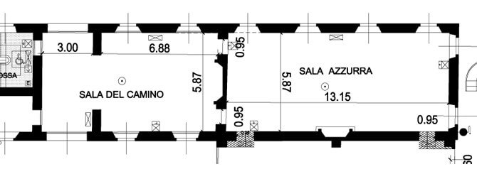 Planimetria Azzurra Camino