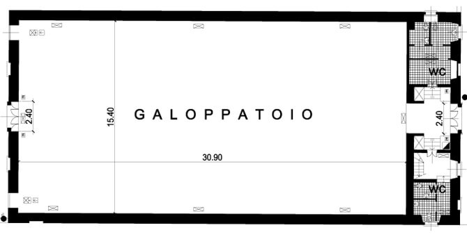Planimetria Galoppatoio