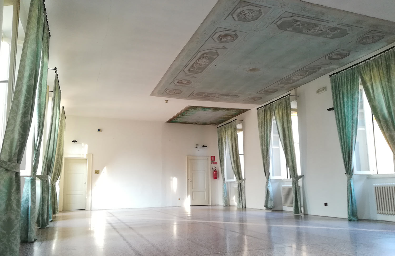 Sala del colonnato - location eventi Milano - Villa Castelbarco