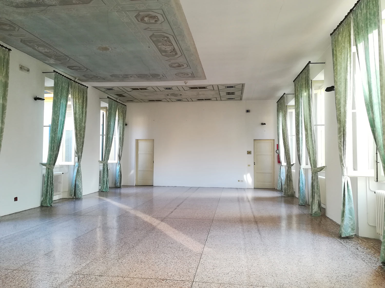 Sala del colonnato - location eventi Milano - Villa Castelbarco