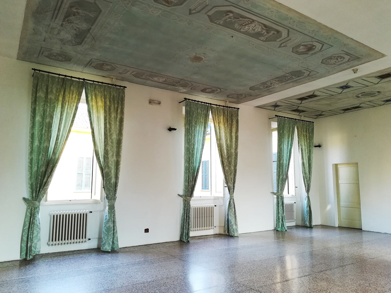 Sala del colonnato - location eventi Milano - Villa Castelbarco