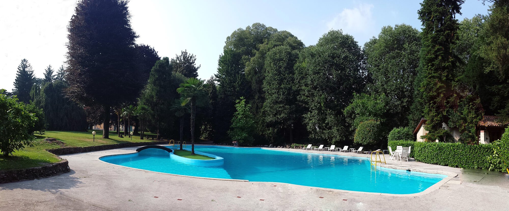 Piscina, Villa Castelbarco, Eventi Aziendali